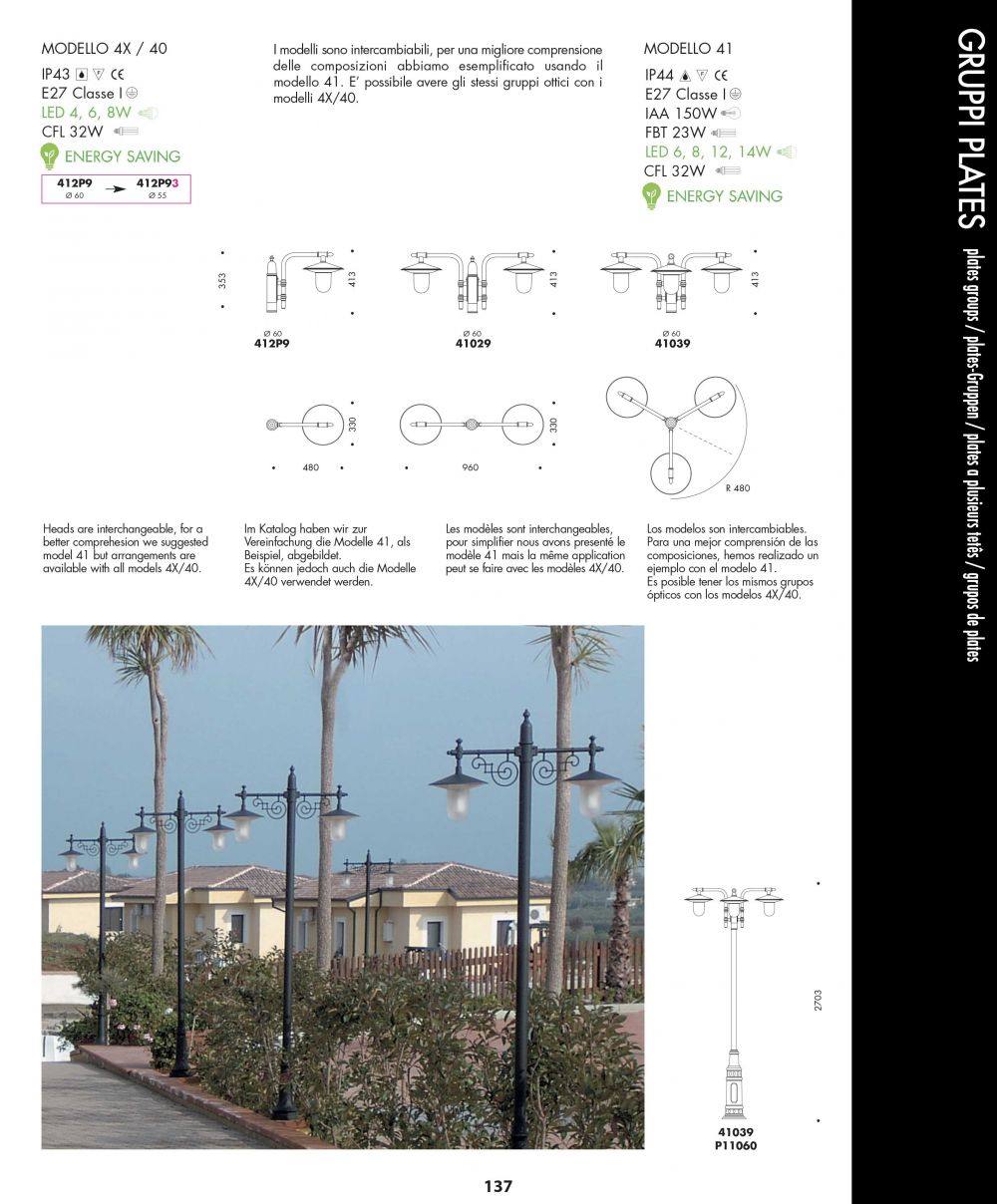 plates per illuminazione